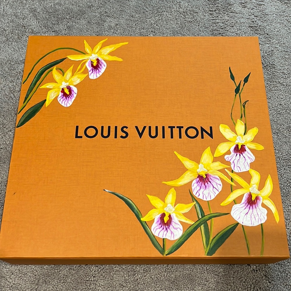 Authentic Louis Vuitton Special Edition Flower Box